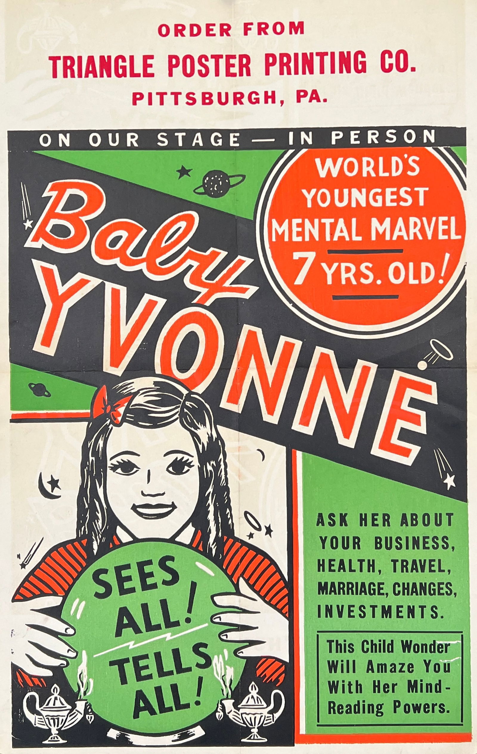 Baby Yvonne - Mentalist Poster (1 of 1)