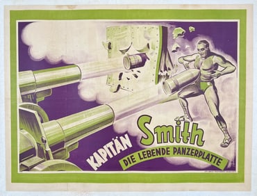 Capt. Smith - The Living Armor Plate Poster