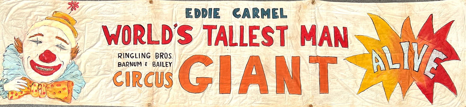 Eddie Carmel - World's Tallest Man 32' Banner (1 of 1)
