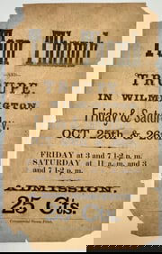 Tom Thumb and Troupe Handbill