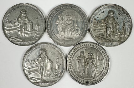 Gen. Tom Thumb Souvenir Medals Tokens