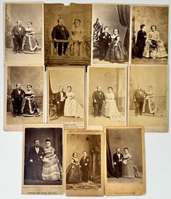 Gen. Tom Thumb Cabinet Photographs Cards
