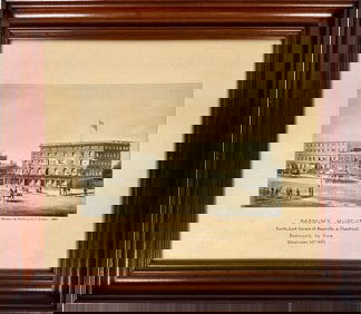 Barnum's Museum Lithograph