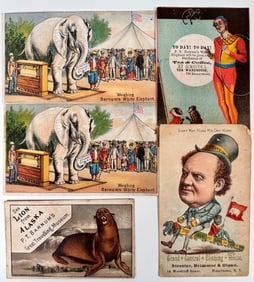 P.T. Barnum Trade cards