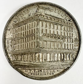 1862 P.T. Barnum's American Museum Medal Token