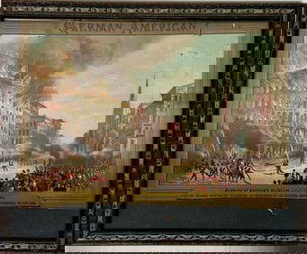 Burning of Barnum's Museum - 1865