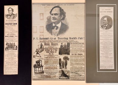 P.T. Barnum - Antique Advertising