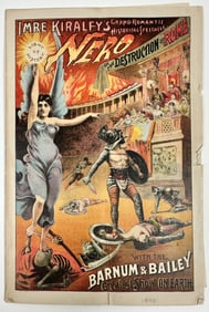 Barnum & Bailey - Nero - Destruction of Rome