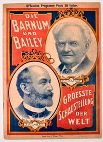 1900-01 Barmum & Bailey - Rotuna Vienna Program