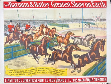 Barnum & Bailey Circus Poster