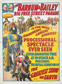 Barnum & Bailey Circus Poster