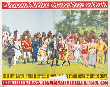 Barnum & Bailey Circus Poster