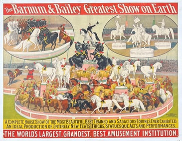 Barnum & Bailey Circus Poster