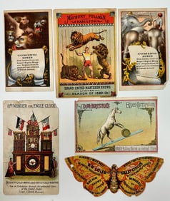 Collection of Antique Circus Show Advertising.