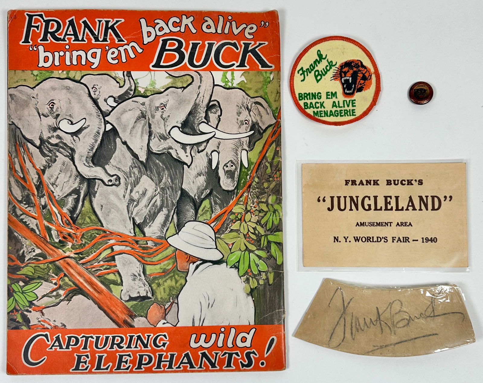 Frank Buck Memorabilia (1 of 3)