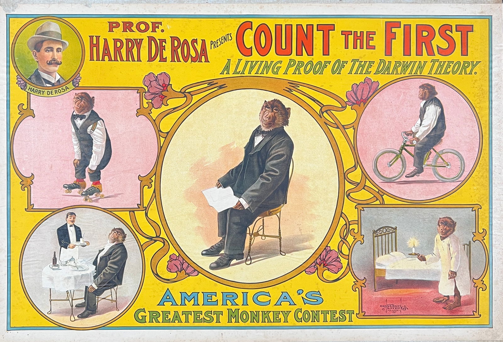 Prof. Harry De Rosa - Count the First Poster (1 of 1)