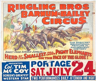 Ringling Bros. Barnum Bailey Circus Poster