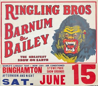 Ringling Bros. Barnum Bailey Circus Poster