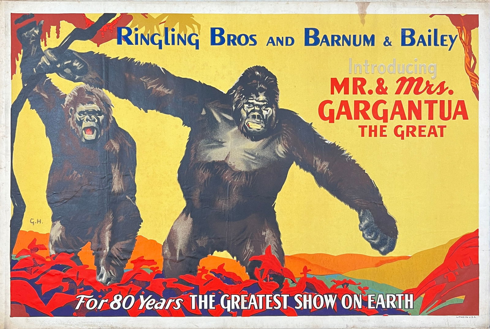 Ringling Bros. Barnum Bailey Circus Poster (1 of 1)