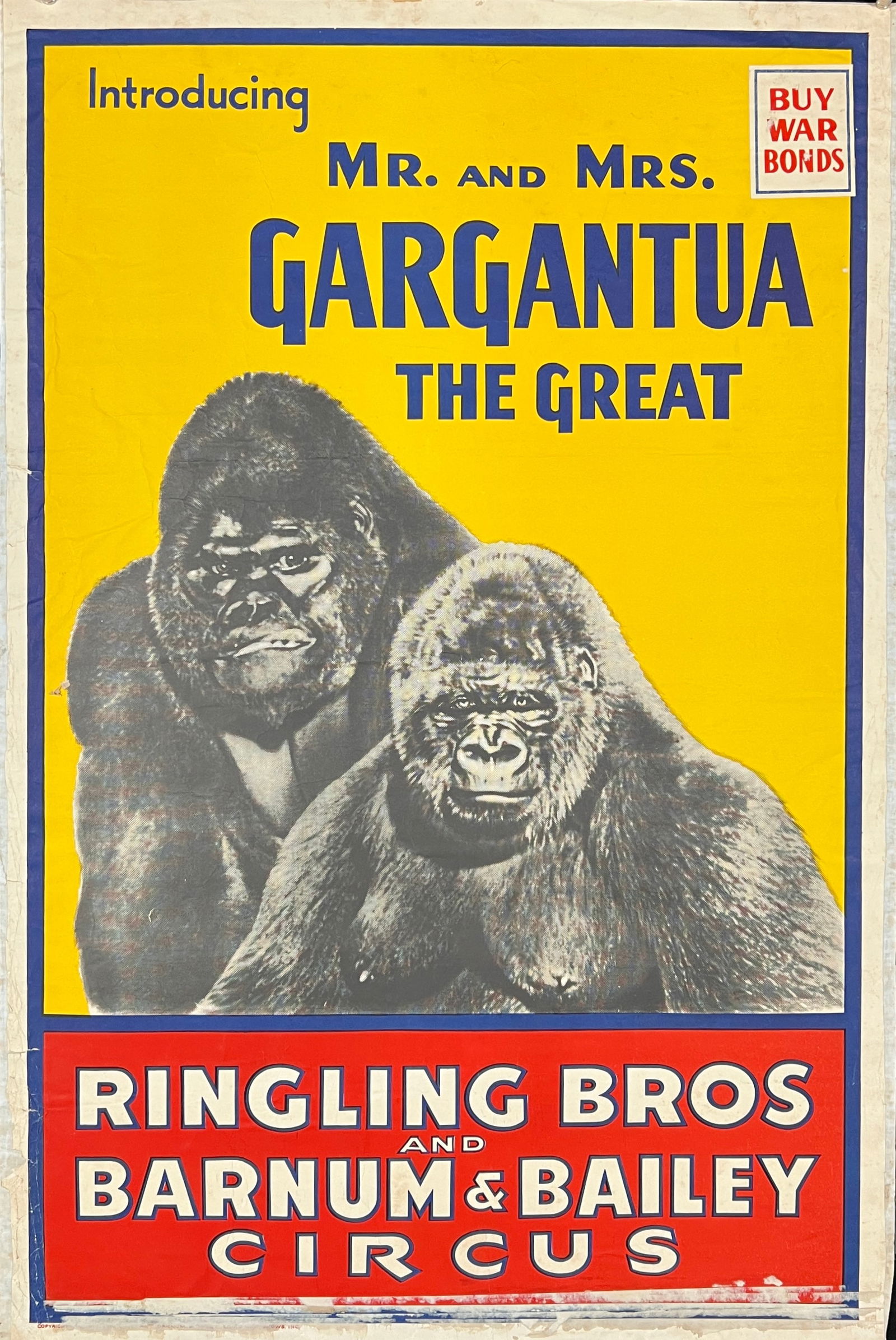Ringling Bros. Barnum Bailey Circus Poster (1 of 1)