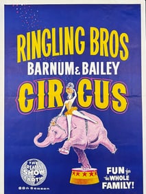 Ringling Bros. Barnum Bailey Circus Poster