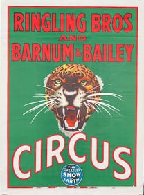 Ringling Bros. Barnum Bailey Circus Poster