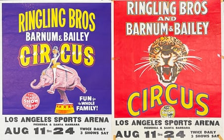 Ringling Bros. Barnum Bailey Circus Poster