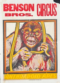 Benson Bros. Circus Poster