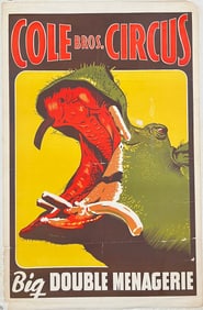 Cole Bros. Circus Poster