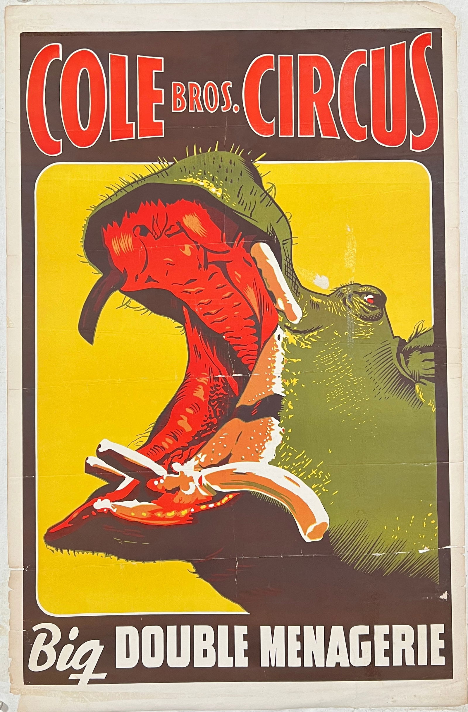 Cole Bros. Circus Poster (1 of 1)