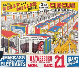 Kelly Miller Circus Poster