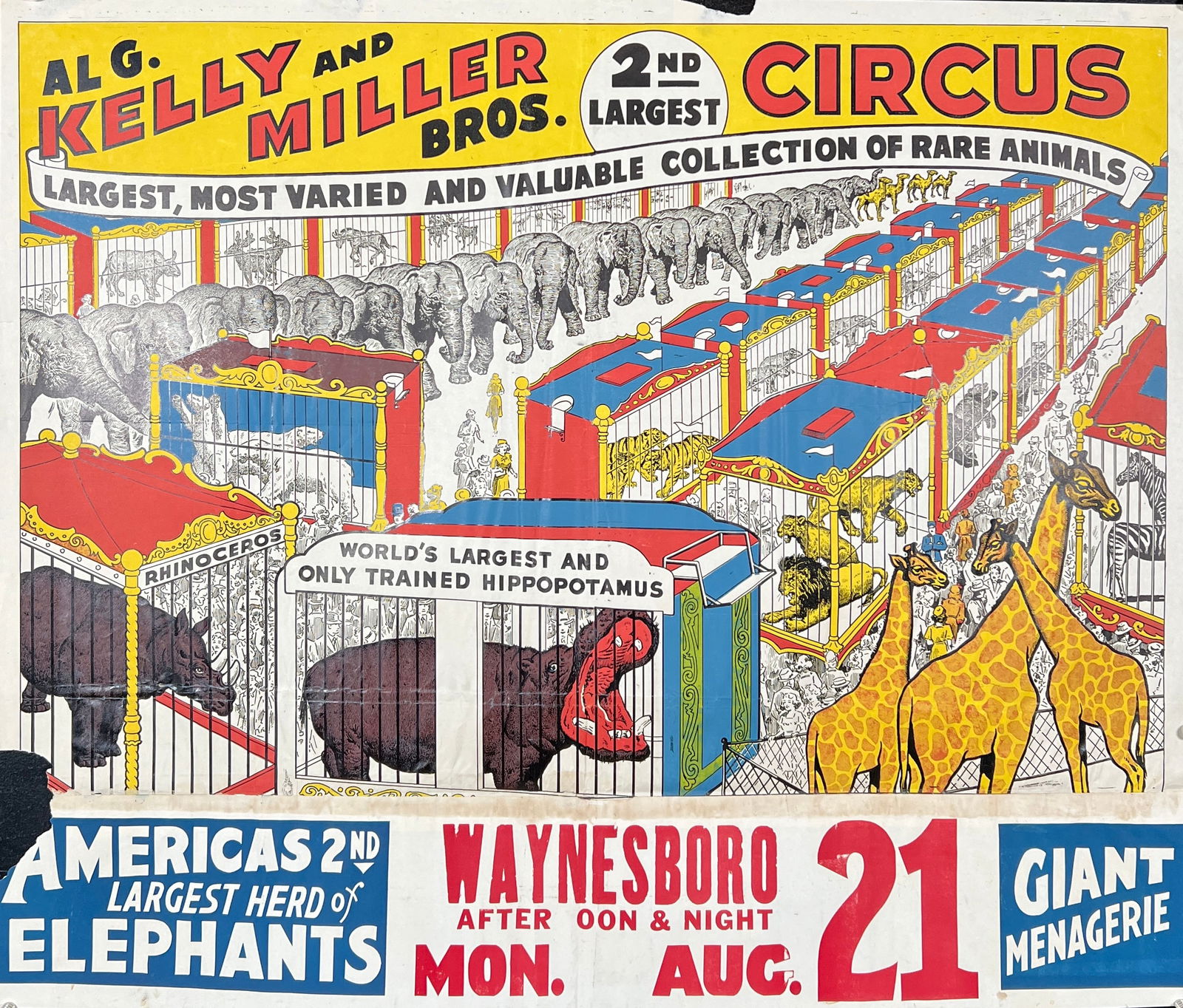 Kelly Miller Circus Poster (1 of 1)