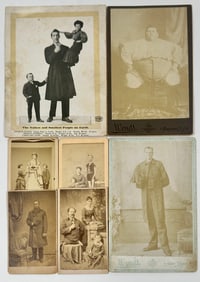 Antique Oddities Cabinet Photographs