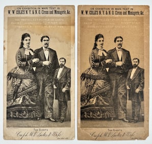 W.W. Coles Circus - The Bates Giants