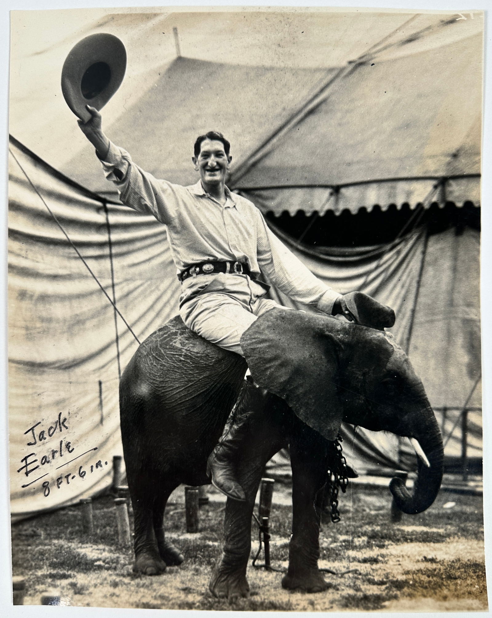 H.A. Atwell Photograph of Jack Earle (1 of 2)