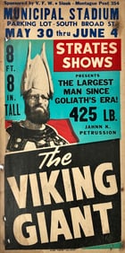 The Viking Giant - World of Mirth - Sideshow Giant