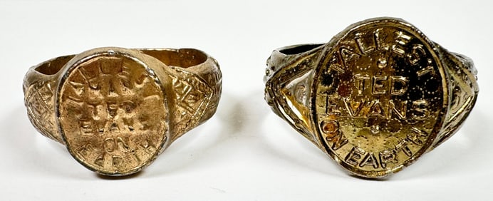 Ted Evans Sideshow Giant Rings