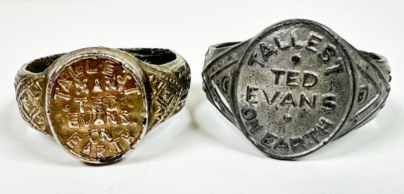 Ted Evans Sideshow Giant Rings