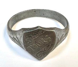 Giant Signet Souvenir Tours Ring