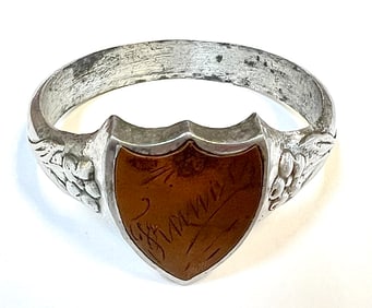 Giant Signet Souvenir France Ring