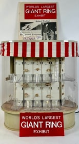 World's Largest Giant Ring Display Cabinet
