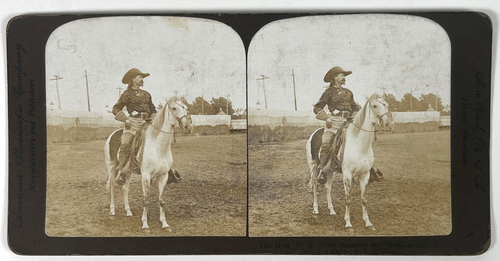 Buffalo Bill Stereoview Card (1 of 1)