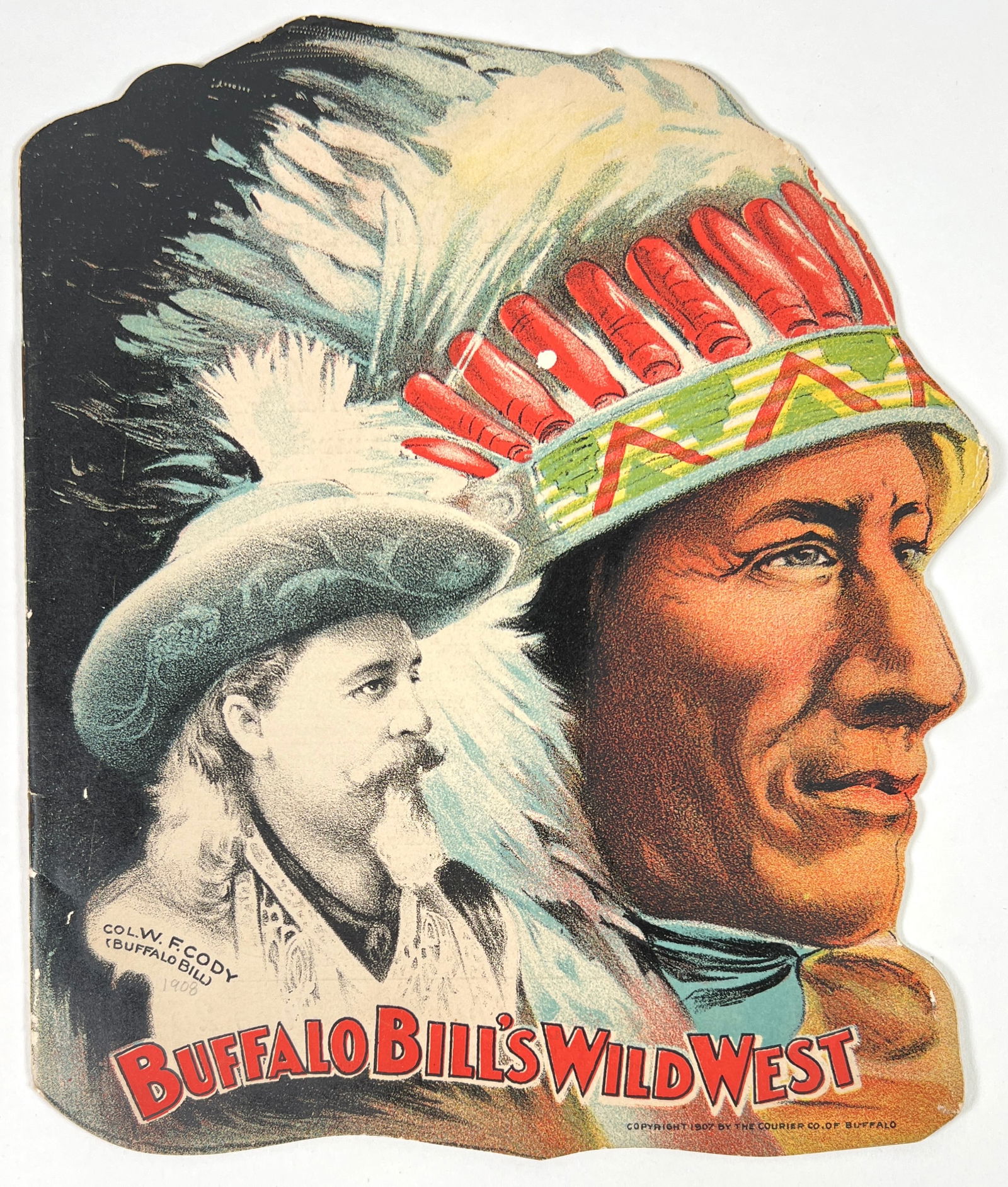 1908 Buffalo Bill's Wild West Courier Magazine (1 of 3)