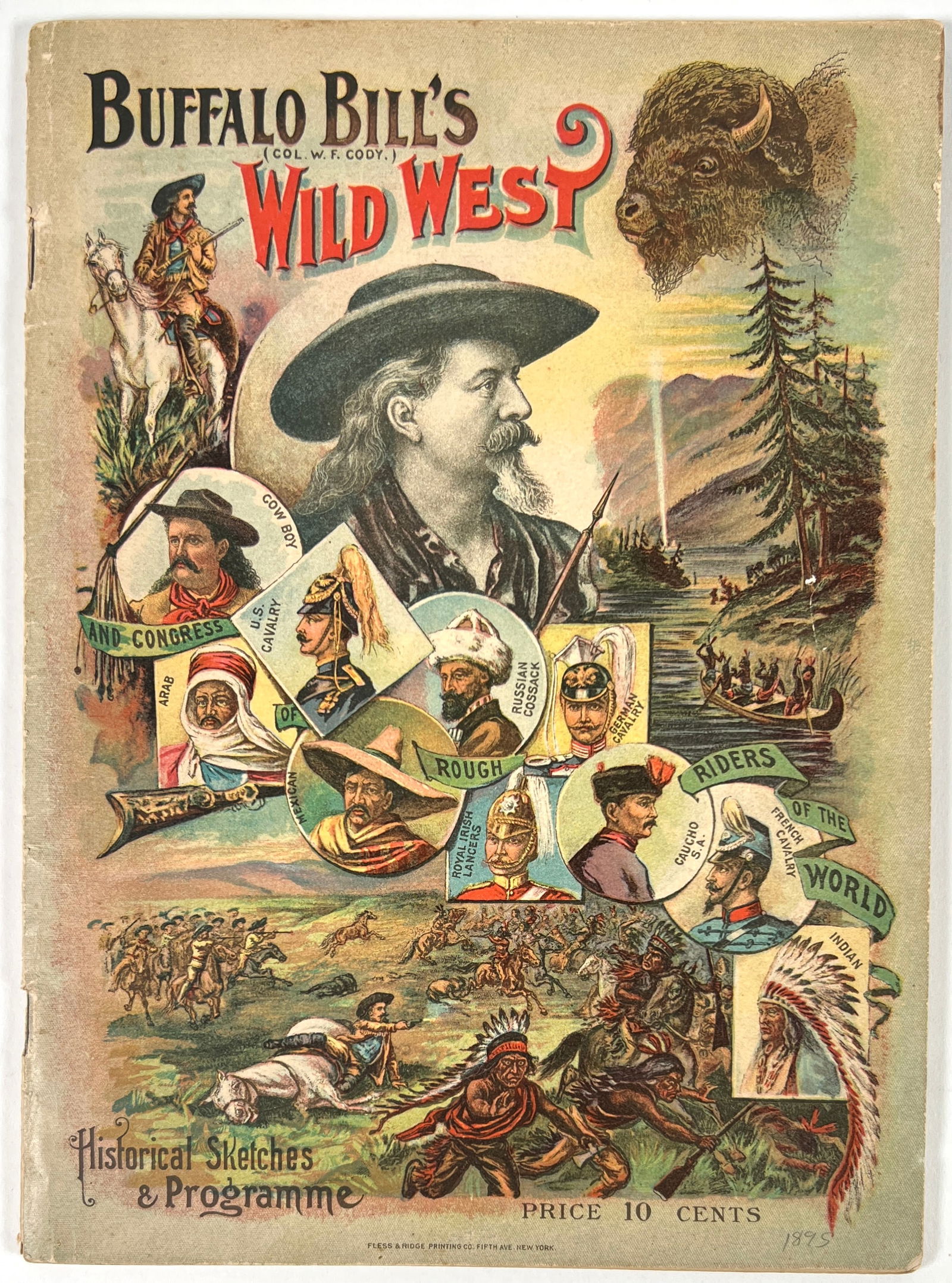 1895 Buffalo Bill's Wild West Program (1 of 2)