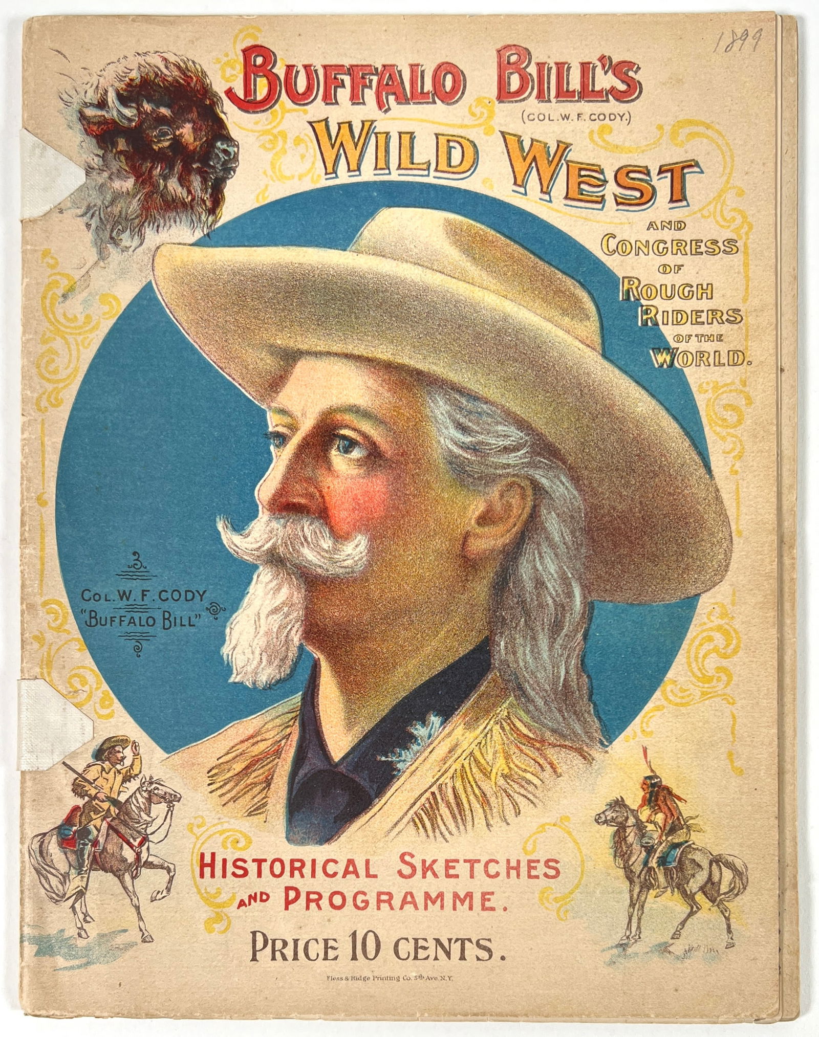 1899 Buffalo Bill's Wild West Program (1 of 3)