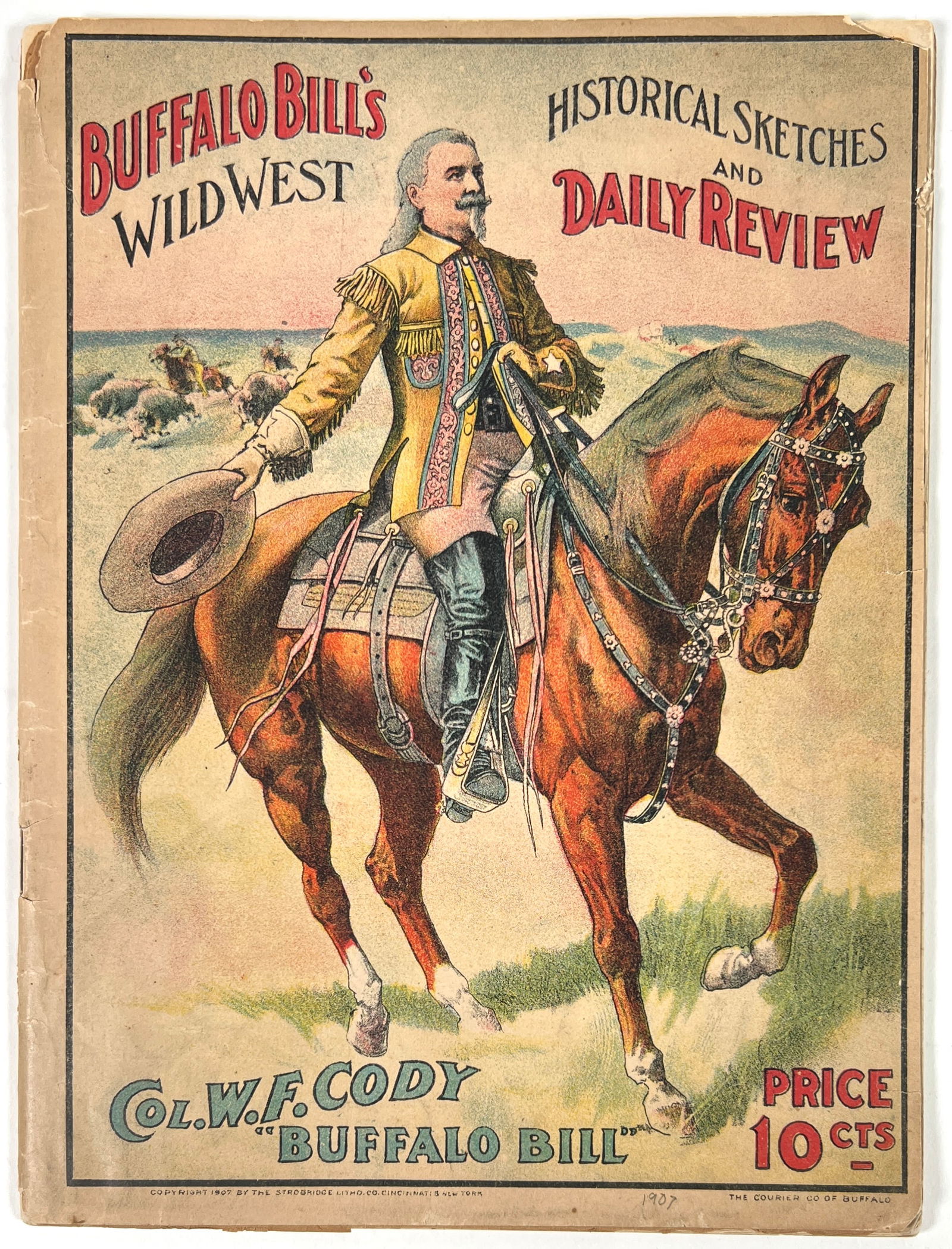 1907 Buffalo Bill's Wild West Program (1 of 3)