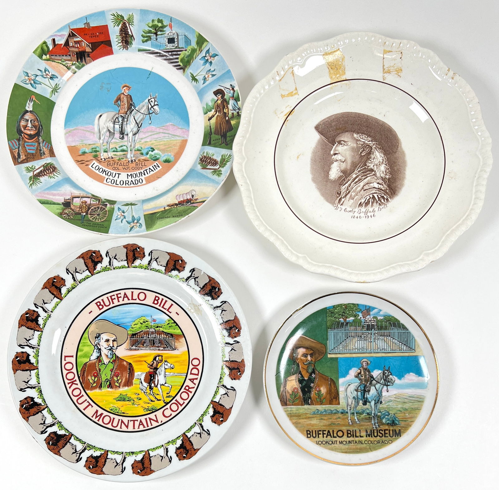 Buffalo Bill Commemorative Plates (1 of 1)
