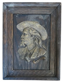 Wm. Cody - Buffalo Bill Carved Souvenir