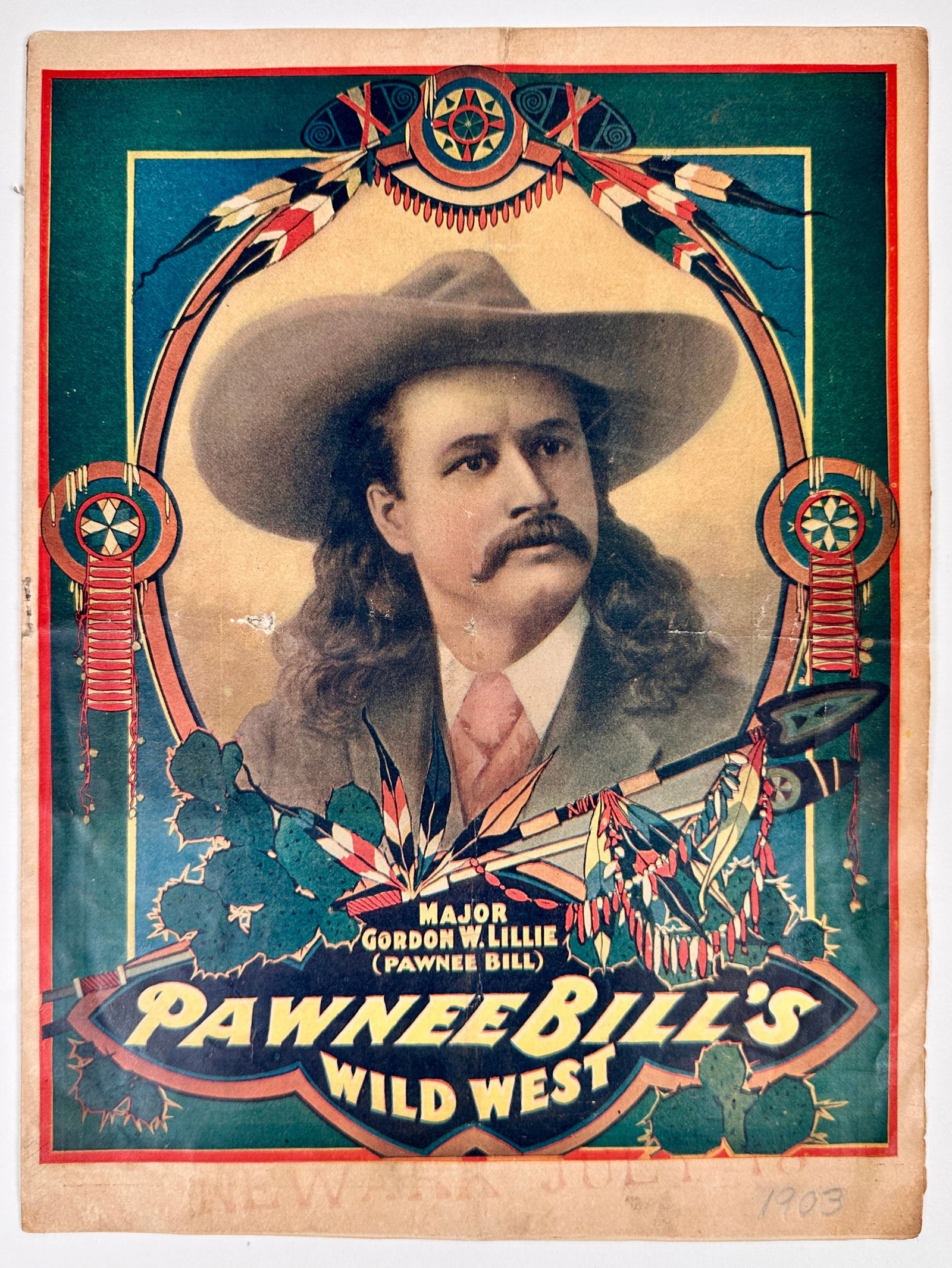 1902 Pawnee Bill's Wild West Courier (1 of 2)