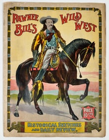 1905 Pawnee Bill's Wild West Program
